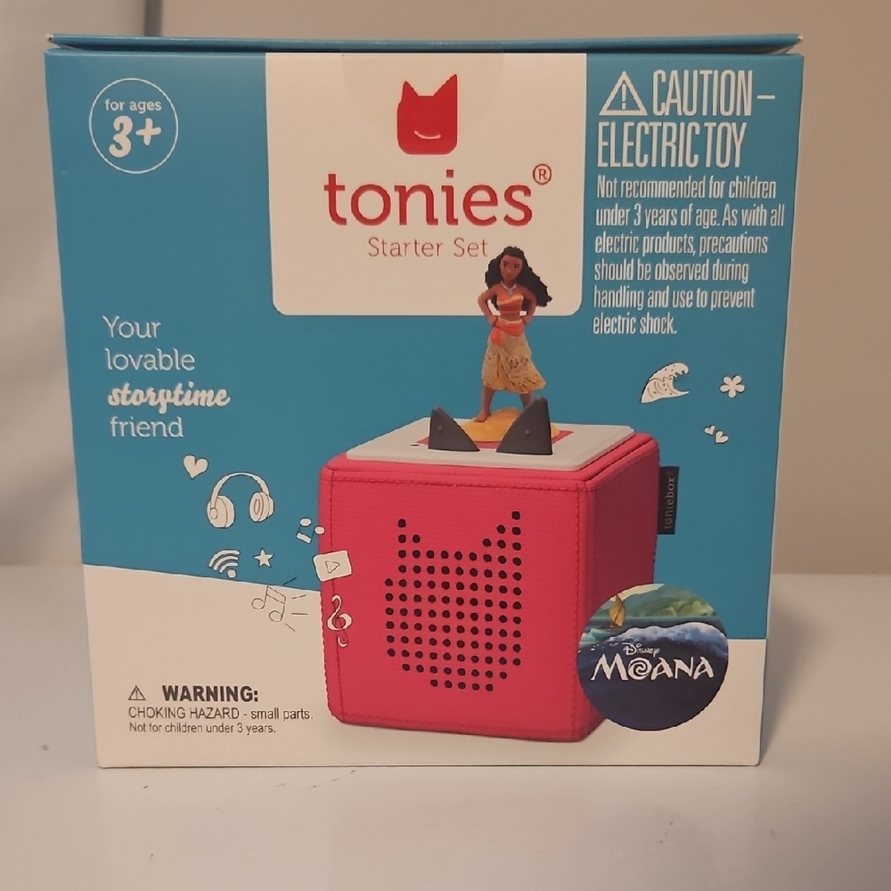 Tonies Starter Set Moana - Pink Box
